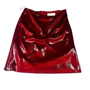 Janine Faux Leather Snakeskin Pencil Skirt midi . sizeM                   ordrA7